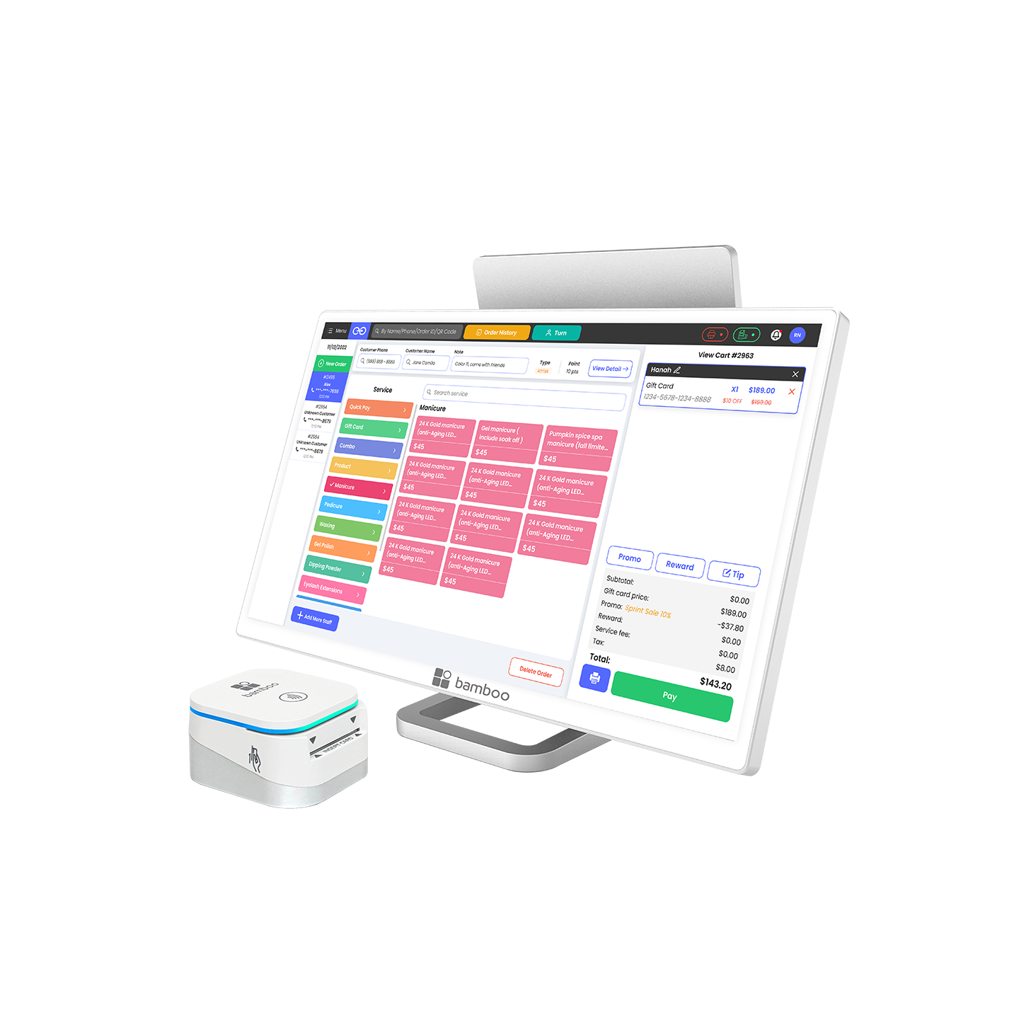 bamboo POS Pro countertop POS terminal